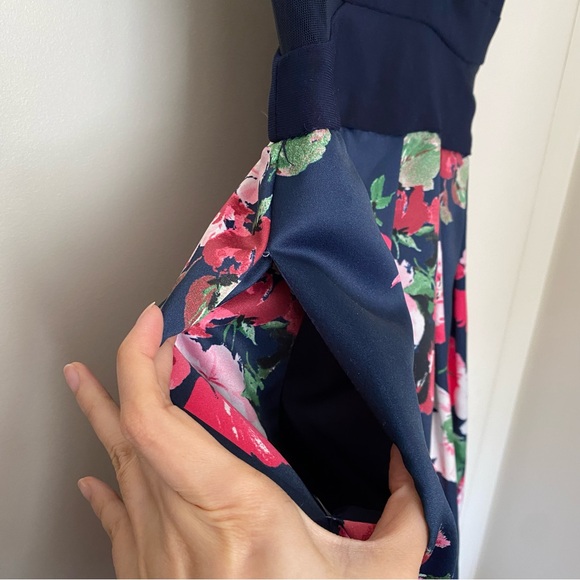 FLORAL MINI DRESS - Picture 3 of 6